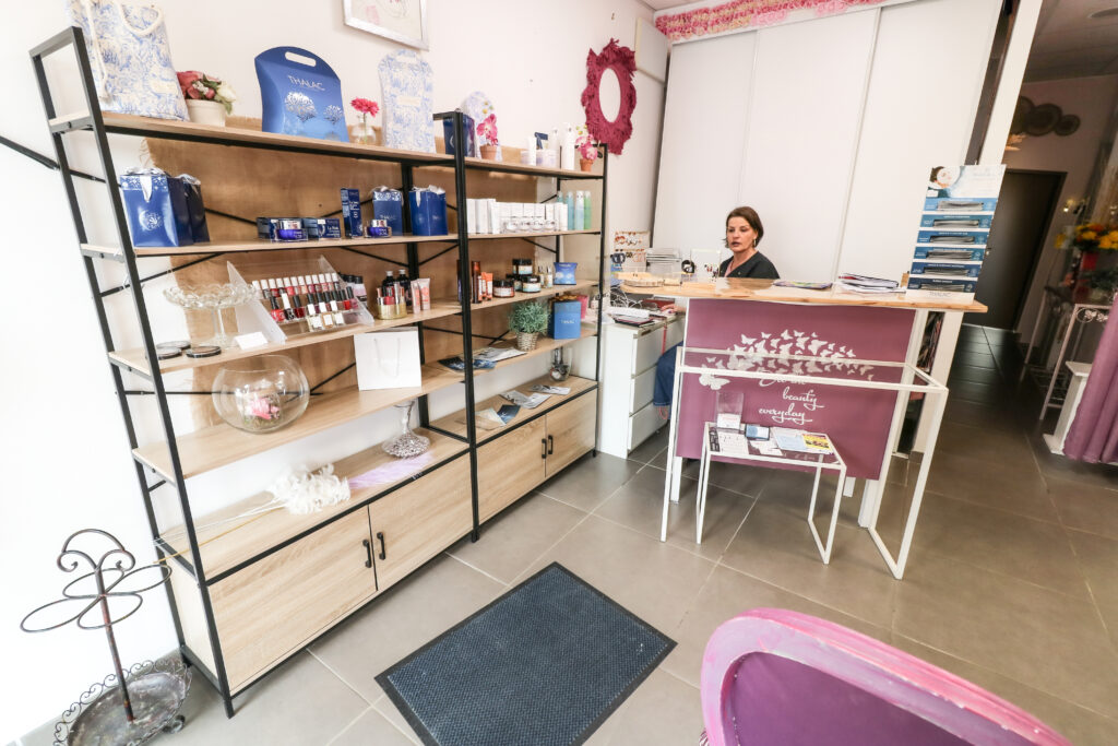 Comptoir d'accueil de l'institut